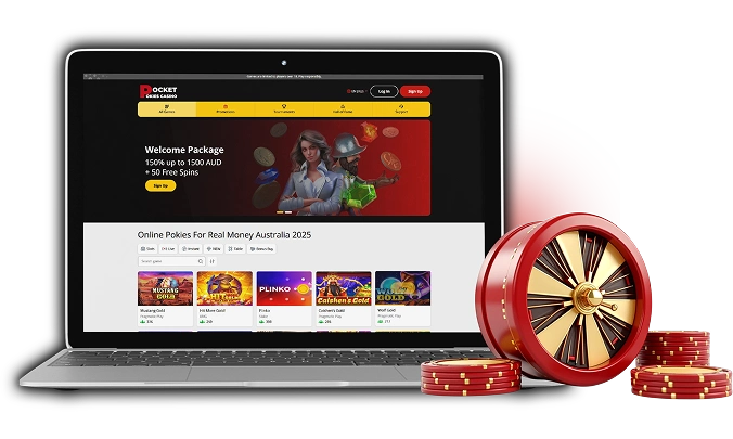 Pocket Pokies Casino Australia Desktop
